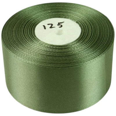 Атласная лента 5см (±5мм) x 33м Зеленый Marill (LA5033-125) Атласная лента 5см (±5мм) x 33м Зеленый Marill (LA5033-125)
