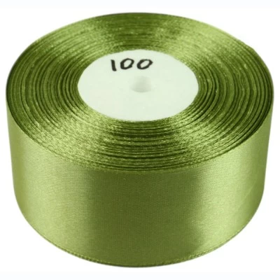 Атласная лента 4см (±5мм) x 33м Зеленый Marill (LA4033-100) Атласная лента 4см (±5мм) x 33м Зеленый Marill (LA4033-100)