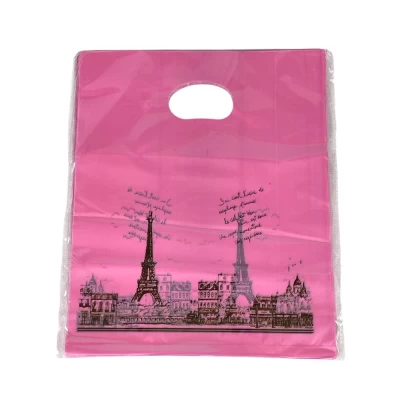 Подарочные пакеты, полиэтиленовые 20 х 25см, 24шт/уп (10700-9)