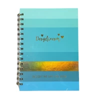 Тетрадь А5 на спирали, 80 листов 80г/м2 клетка, 