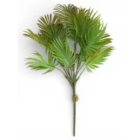 Пальмовая ветка, 39 см, коричнево-зеленая (с30550)