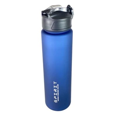 Бутылочка для воды 750мл с трубочкой, матовая (91356-6(91350-6))