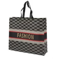 Сумка шопер пластиковая 42 х 32 х 10см (63-1-6-1002)