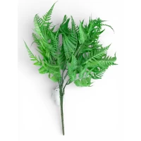 Ветка папороти, 38 см, ярко-зеленая (с30548-2)