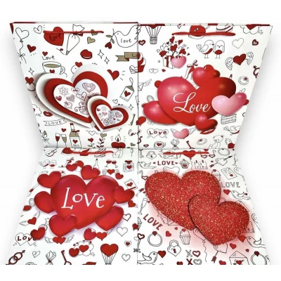 Пакет подарочный 210гр, 31 x 40 x 12см (12шт/уп) Разноцветный Unison (11382-57-175L)