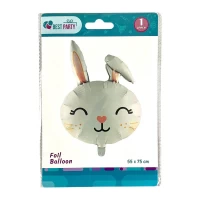 Шарик надувной фольгированный 55 х 75см Зайчик (BP10862(HEWN-C2310)) Шарик надувной фольгированный 55 х 75см Зайчик (BP10862(HEWN-C2310))