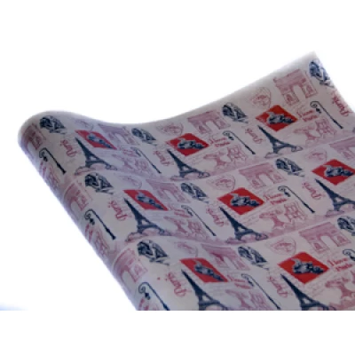 Бумага упаковочная крафт-двосторонний 0,7 х 7м Бежевый Unison (Пт 423)