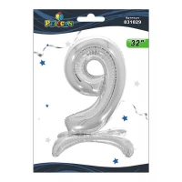 Цифра фольгированная на подставке Pelican 