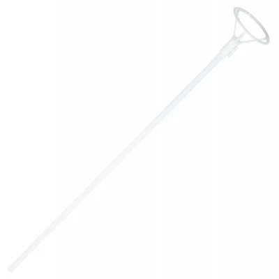 Палочка пластиковая 50см с креплением для фольгированного шарика, 50шт/уп Белый Pelican (883205)
