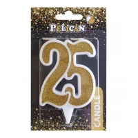 Свеча юбилейная для торта Pelican 