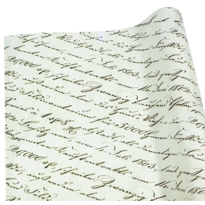 Бумага упаковочная мелованная 80г 10 листов  100 х 70см Белый Unison (PVM10-135)