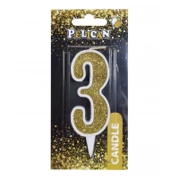 Свеча для торта Pelican 