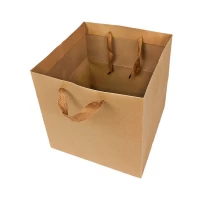 Пакет подарочный 260г, 28 x 30 x 30см, крафт, 12шт/уп (KR-2102 L)