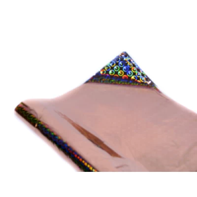 Полисилк 2С голограммный терракотовый 20 листов  100 х 70см Коричневый Unison (Пт 404.4)