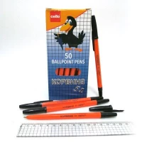 Ручка шариковая черная 