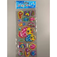 Наклейки 24 х 9см, 20шт/уп Разноцветный Unison (SK-038)