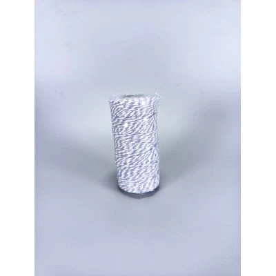 Бечевка декоративная 2мм х 100м 80г бело-сиреневая Фиолетовый Unison (D02901 -Lilac white) Бечевка декоративная 2мм х 100м 80г бело-сиреневая Фиолетовый Unison (D02901 -Lilac white)