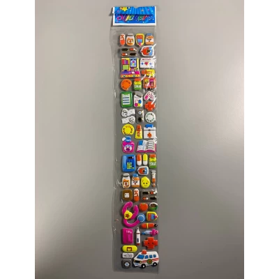 Наклейки 37 х 6см, 25шт/уп Разноцветный Unison (HC-22)