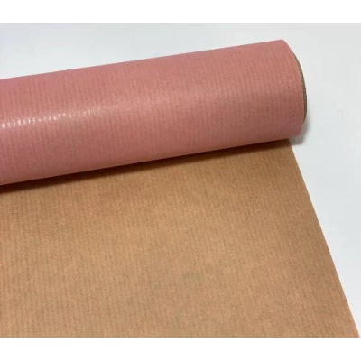 Бумага упаковочная крафт-двосторонний 0,7 х 7м Розовый Unison (Пт 475.33)