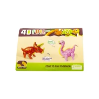 Шарик фольгированный 3D фигурный Динозавр 57 х 92см Разноцветный Без бренда (YY-F0522 green)