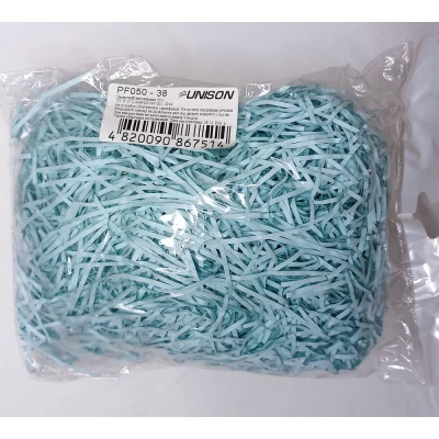 Бумажный наполнитель 50г Голубой Unison (PF050-38)