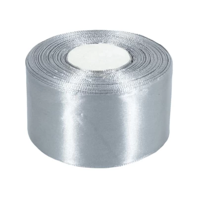 Атласная лента 4см (±5мм) x 33м Серый Marill (LA4033-59) Атласная лента 4см (±5мм) x 33м Серый Marill (LA4033-59)