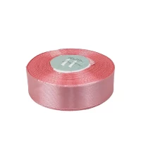 Атласная лента 2,5см x 33м Розовый Marill (LA2533-75)