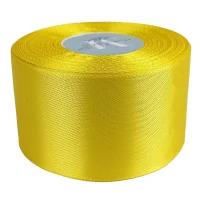 Атласная лента 4см (±5мм) x 33м Желтый Marill (LA4033-15) Атласная лента 4см (±5мм) x 33м Желтый Marill (LA4033-15)