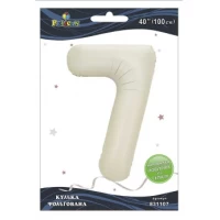 Шарик фольгированный цифра 