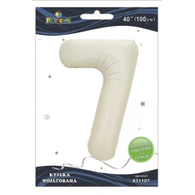 Шарик фольгированный цифра Шарик фольгированный цифра