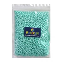 Пенопластовые шарики диаметр 4-6мм тиффани, 250мл Зеленый Pelican (886126)