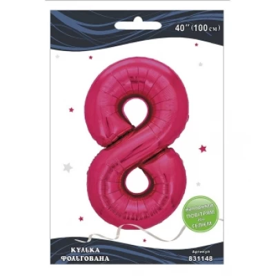 Шарик фольгированный цифра Шарик фольгированный цифра