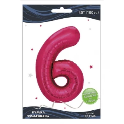 Шарик фольгированный цифра Шарик фольгированный цифра