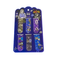 Закладки магнитные на планшете 6 шт 