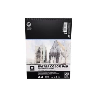 Блокнот акварельный Art Nation А4, 20 страниц, 200 г/кв.м Разноцветный Без бренда (6003-W)