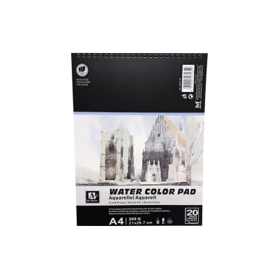 Блокнот акварельный Art Nation А4, 20 страниц, 200 г/кв.м Разноцветный Без бренда (6003-W) Блокнот акварельный Art Nation А4, 20 страниц, 200 г/кв.м Разноцветный Без бренда (6003-W)