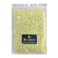 Пенопластовые шарики диаметр 4-6мм  макарун лимон, 250мл Желтый Pelican (886109)