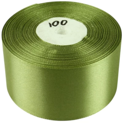 Атласная лента 5см (±5мм) x 33м Зеленый Marill (LA5033-100) Атласная лента 5см (±5мм) x 33м Зеленый Marill (LA5033-100)
