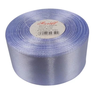 Атласная лента 4см (±5мм) x 33м Голубой Marill (LA4033-173) Атласная лента 4см (±5мм) x 33м Голубой Marill (LA4033-173)
