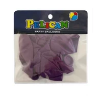 Шарики Pelican 10' (26 см)  винтажный сине сиреневый, 10 шт/уп Фиолетовый Pelican (811069)