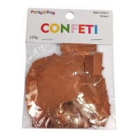 Конфетти полоски 15мм, ±20гр розовое золото (918-2 rose gold) Конфетти полоски 15мм, ±20гр розовое золото (918-2 rose gold)