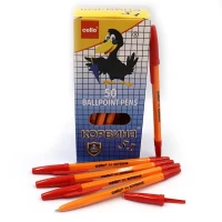 Ручка шариковая красная 