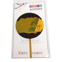 Топер для торта Happy Birthday (10130-4)