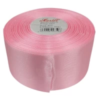 Атласная лента 5см (±5мм) x 33м Розовый Marill (LA5033-43) Атласная лента 5см (±5мм) x 33м Розовый Marill (LA5033-43)