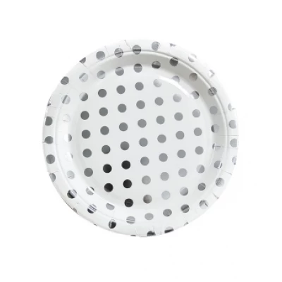 Тарелки бумажные TM Pelican 23cm 