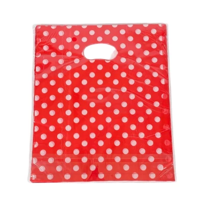 Подарочные пакеты, полиэтиленовые 20 х 25см, 24шт/уп (10700-11)