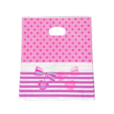 Подарочные пакеты, полиэтиленовые 20 х 25см, 24шт/уп (10700-8)