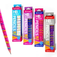 Карандаши чернографитные, HB с таблицей умножения Разноцветный Без бренда (BD21911-91)