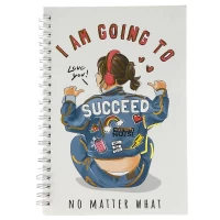 Тетрадь А5 на спирали, 60 листов 70 гр клетка, Девочки (DM-2158-20) Тетрадь А5 на спирали, 60 листов 70 гр клетка, Девочки (DM-2158-20)