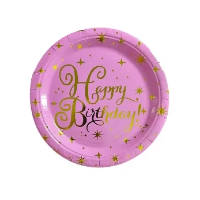 Тарелки бумажные TM Pelican 23cm 